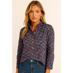 Tuckernuck Corrigan Blouse Queens Garden
